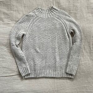 prAna Organic Cotton Sweater S Oatmeal